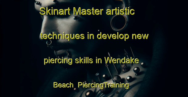 Skinart Master artistic techniques in develop new piercing skills in Wendake Beach | PiercingTraining | PiercingClasses | SkinartTraining-Canada