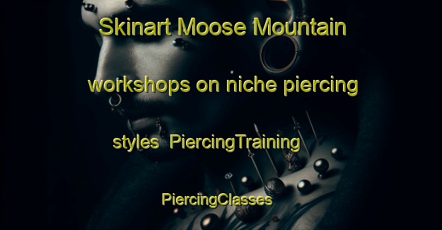 Skinart Moose Mountain workshops on niche piercing styles | PiercingTraining | PiercingClasses | SkinartTraining-Canada