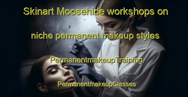Skinart Moosehide workshops on niche permanent makeup styles | PermanentmakeupTraining | PermanentmakeupClasses | SkinartTraining-Canada