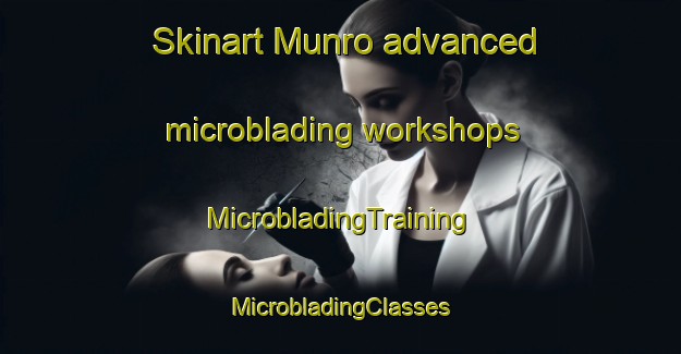 Skinart Munro advanced microblading workshops | #MicrobladingTraining #MicrobladingClasses #SkinartTraining-Canada