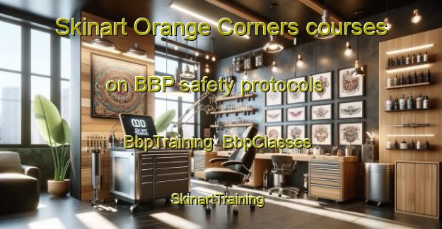 Skinart Orange Corners courses on BBP safety protocols | BbpTraining | BbpClasses | SkinartTraining-Canada