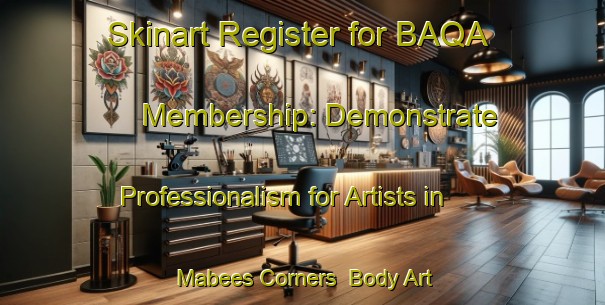 Skinart Register for BAQA Membership: Demonstrate Professionalism for Artists in Mabees Corners | Body Art Qualification Authority | BAQA-Canada