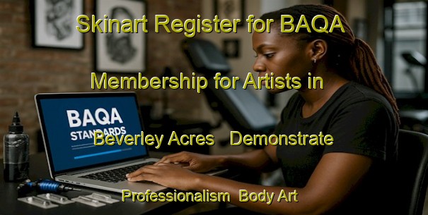 Skinart Register for BAQA Membership for Artists in Beverley Acres - Demonstrate Professionalism | Body Art Qualification Authority | BAQA-Canada