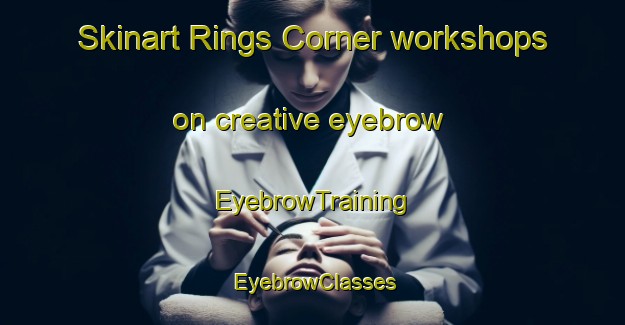 Skinart Rings Corner workshops on creative eyebrow | EyebrowTraining | EyebrowClasses | SkinartTraining-Canada