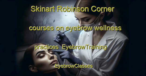 Skinart Robinson Corner courses on eyebrow wellness practices | EyebrowTraining | EyebrowClasses | SkinartTraining-Canada