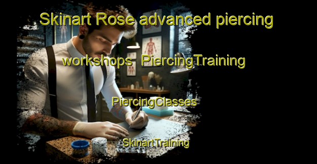 Skinart Rose advanced piercing workshops | PiercingTraining | PiercingClasses | SkinartTraining-Canada