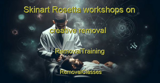 Skinart Rosetta workshops on creative removal | RemovalTraining | RemovalClasses | SkinartTraining-Canada