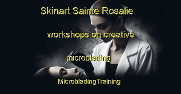 Skinart Sainte Rosalie workshops on creative microblading | #MicrobladingTraining #MicrobladingClasses #SkinartTraining-Canada