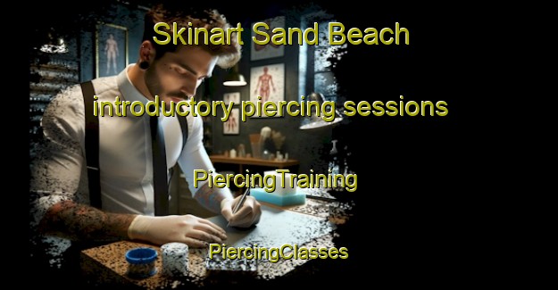 Skinart Sand Beach introductory piercing sessions | #PiercingTraining #PiercingClasses #SkinartTraining-Canada