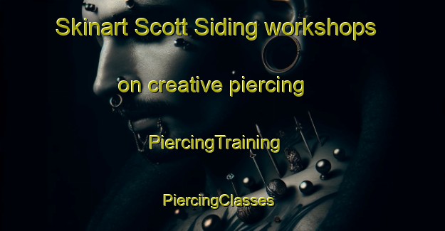 Skinart Scott Siding workshops on creative piercing | PiercingTraining | PiercingClasses | SkinartTraining-Canada