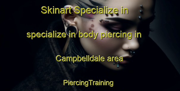 Skinart Specialize in specialize in body piercing in Campbelldale area | #PiercingTraining #PiercingClasses #SkinartTraining-Canada