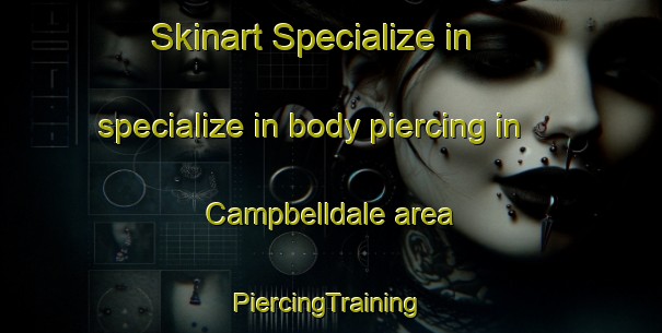 Skinart Specialize in specialize in body piercing in Campbelldale area | #PiercingTraining #PiercingClasses #SkinartTraining-Canada