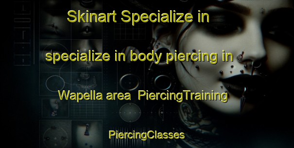 Skinart Specialize in specialize in body piercing in Wapella area | #PiercingTraining #PiercingClasses #SkinartTraining-Canada