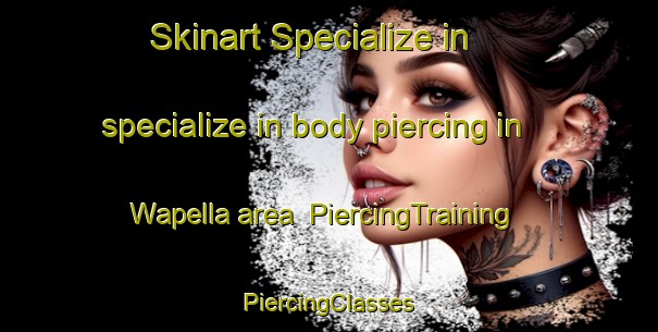 Skinart Specialize in specialize in body piercing in Wapella area | #PiercingTraining #PiercingClasses #SkinartTraining-Canada