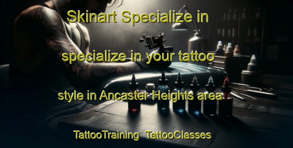 Skinart Specialize in specialize in your tattoo style in Ancaster Heights area | TattooTraining | TattooClasses | SkinartTraining-Canada