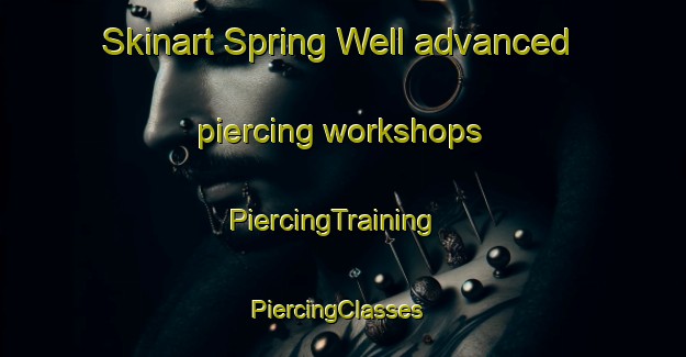 Skinart Spring Well advanced piercing workshops | PiercingTraining | PiercingClasses | SkinartTraining-Canada