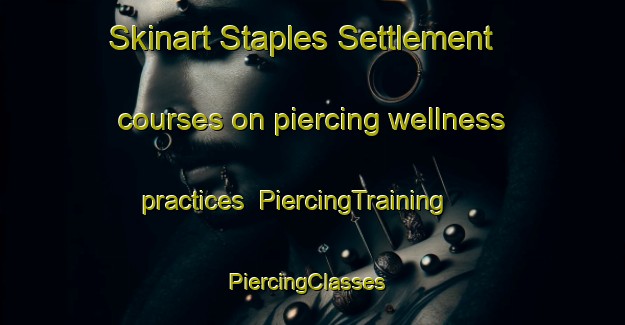 Skinart Staples Settlement courses on piercing wellness practices | PiercingTraining | PiercingClasses | SkinartTraining-Canada