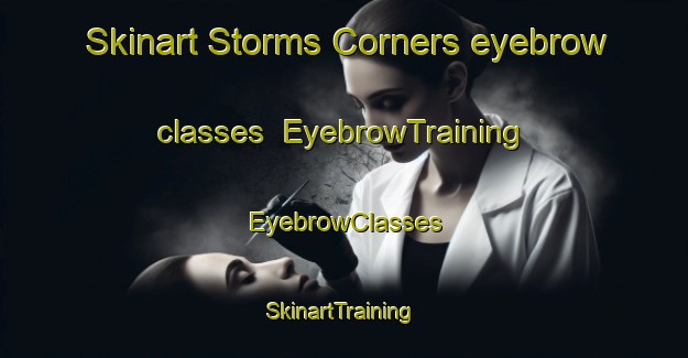 Skinart Storms Corners eyebrow classes | EyebrowTraining | EyebrowClasses | SkinartTraining-Canada