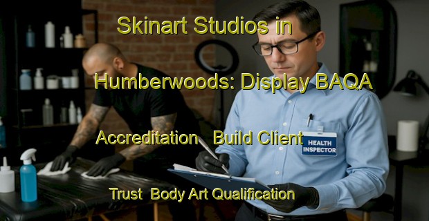 Skinart Studios in Humberwoods: Display BAQA Accreditation - Build Client Trust | Body Art Qualification Authority | BAQA-Canada