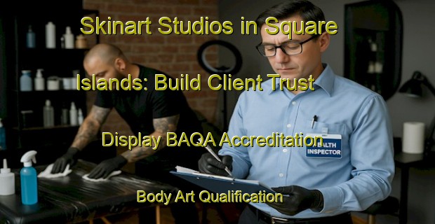 Skinart Studios in Square Islands: Build Client Trust - Display BAQA Accreditation | Body Art Qualification Authority | BAQA-Canada