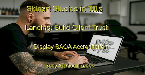 Skinart Studios in Tiilis Landing: Build Client Trust - Display BAQA Accreditation | Body Art Qualification Authority | BAQA-Canada