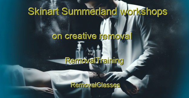 Skinart Summerland workshops on creative removal | RemovalTraining | RemovalClasses | SkinartTraining-Canada