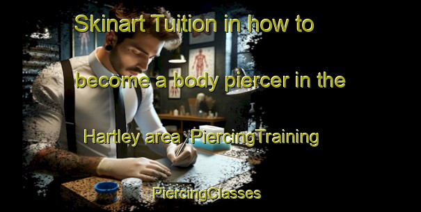 Skinart Tuition in how to become a body piercer in the Hartley area | PiercingTraining | PiercingClasses | SkinartTraining-Canada