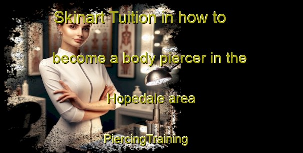 Skinart Tuition in how to become a body piercer in the Hopedale area | PiercingTraining | PiercingClasses | SkinartTraining-Canada