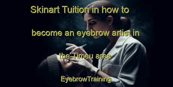 Skinart Tuition in how to become an eyebrow artist in the Timeu area | EyebrowTraining | EyebrowClasses | SkinartTraining-Canada