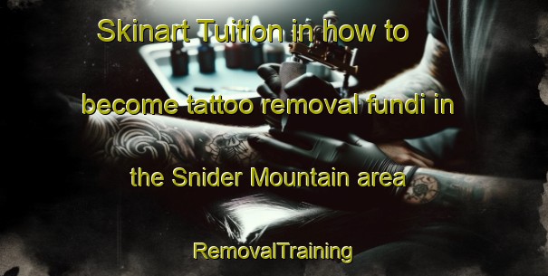 Skinart Tuition in how to become tattoo removal fundi in the Snider Mountain area | RemovalTraining | RemovalClasses | SkinartTraining-Canada