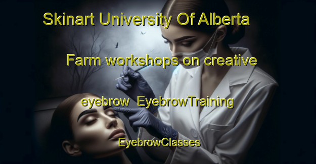 Skinart University Of Alberta Farm workshops on creative eyebrow | EyebrowTraining | EyebrowClasses | SkinartTraining-Canada