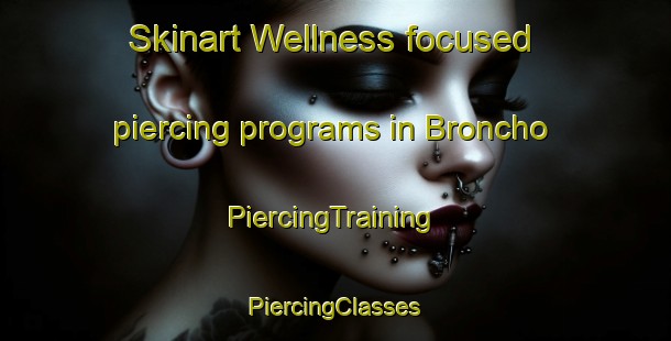 Skinart Wellness-focused piercing programs in Broncho | #PiercingTraining #PiercingClasses #SkinartTraining-Canada