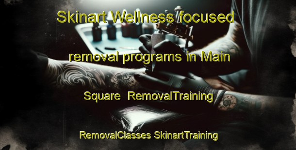 Skinart Wellness-focused removal programs in Main Square | #RemovalTraining #RemovalClasses #SkinartTraining-Canada