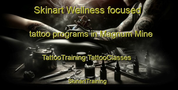 Skinart Wellness-focused tattoo programs in Magnum Mine | #TattooTraining #TattooClasses #SkinartTraining-Canada