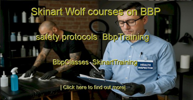 Skinart Wolf courses on BBP safety protocols | BbpTraining | BbpClasses | SkinartTraining-Canada